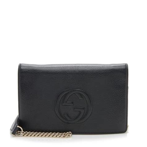 gucci soho large wallet|Gucci small wallet on chain.